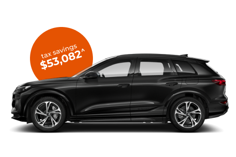 Audi Q6 e-tron Auto novated leasing through Maxxia today.