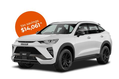 GWM Haval H6GT Ultra PHEV Auto 4WD novated leasing through Maxxia today.