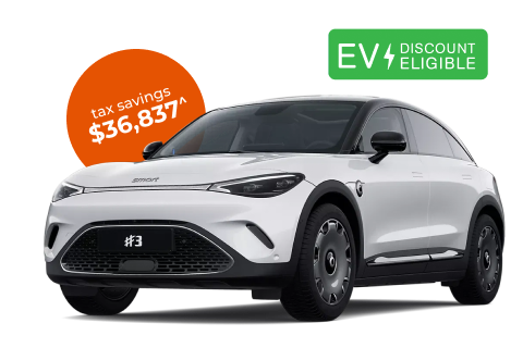 smart #3 Premium Auto novated lease through Maxxia. Contact us today.