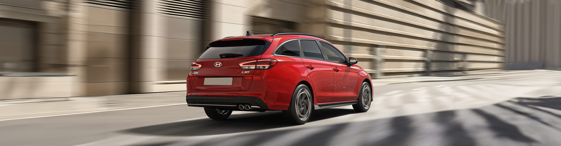 Hyundai 2024 i30 Hatchback rear view