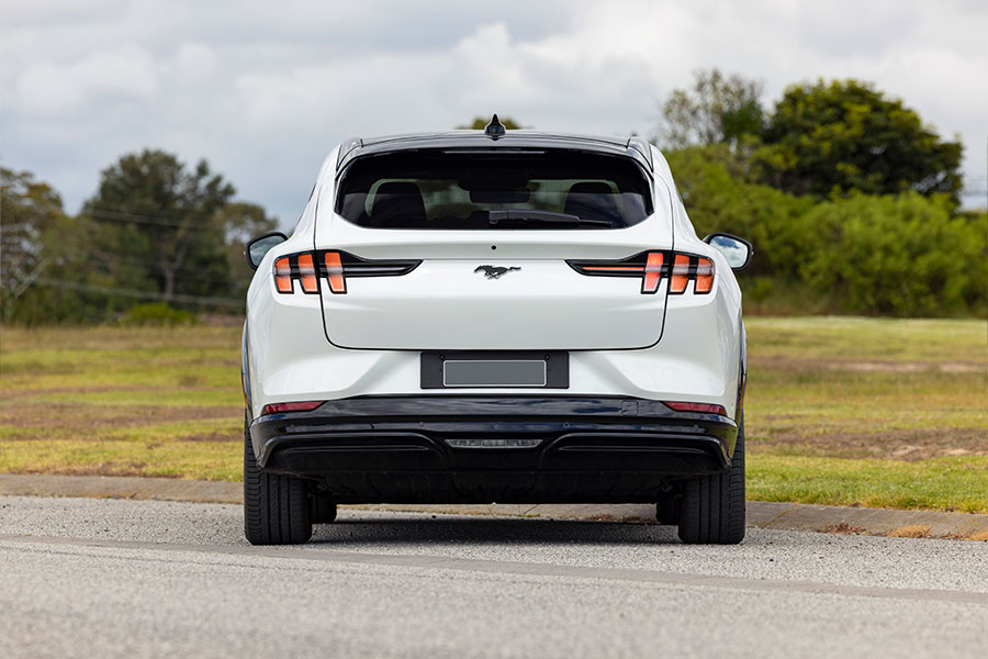 Ford Mustang Mach-E 2024 rear view