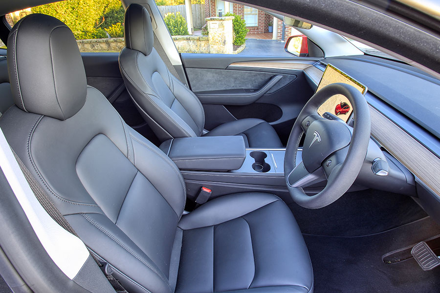 Tesla Model Y interior