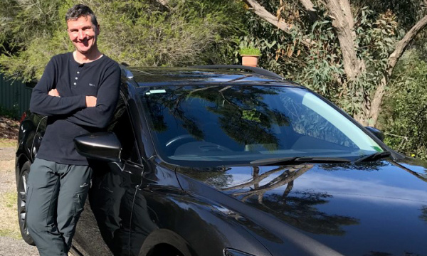 Justin and his Mazda 6